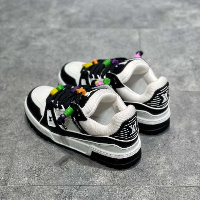 Louis Vuitton NIGO Beaded shoelaces sneakers board shoes #nigo1493