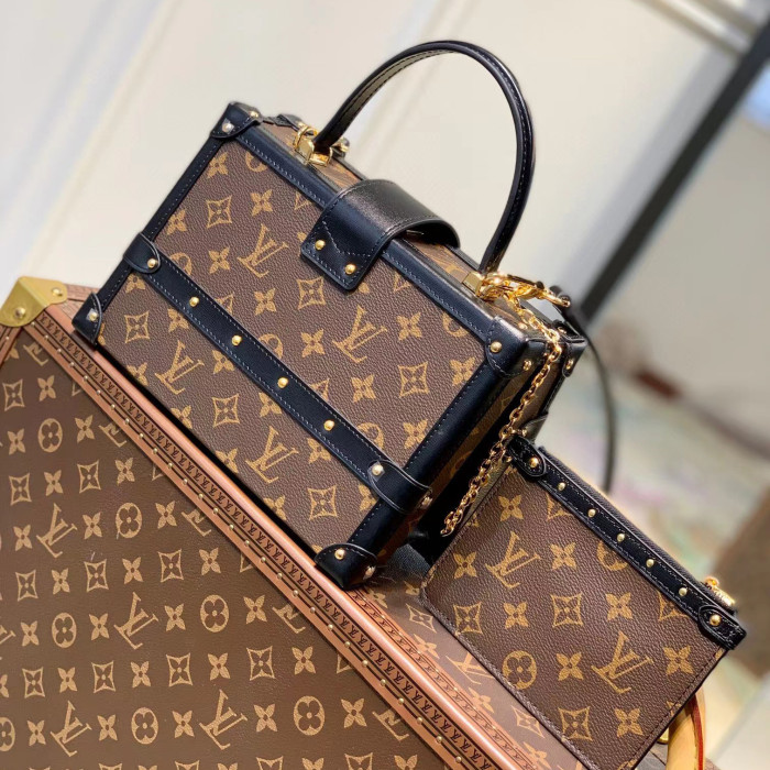 Louis Vuitton Box Leather Shoulder Bag #nigo56864