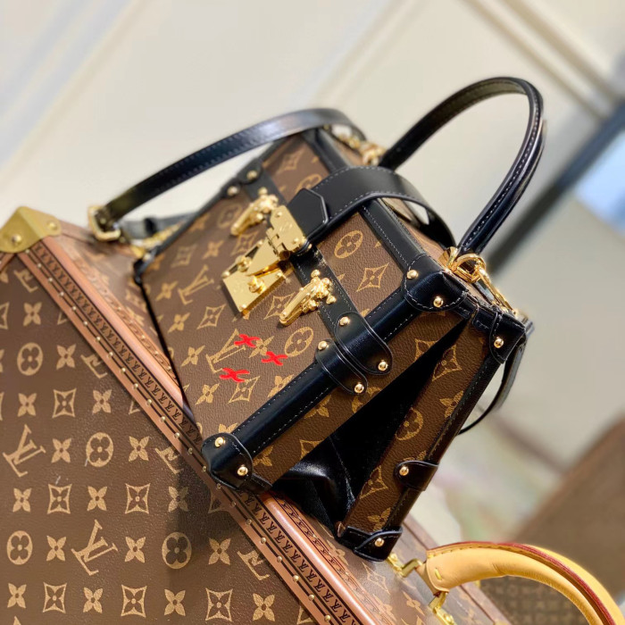 Louis Vuitton Box Leather Shoulder Bag #nigo56864