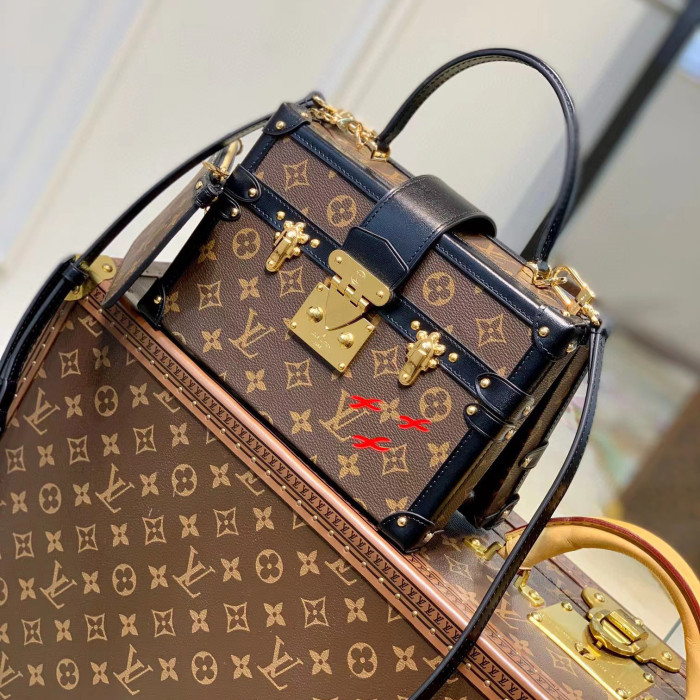 Louis Vuitton Box Leather Shoulder Bag #nigo56864