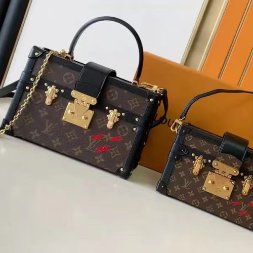 Louis Vuitton Box Leather Shoulder Bag #nigo56864