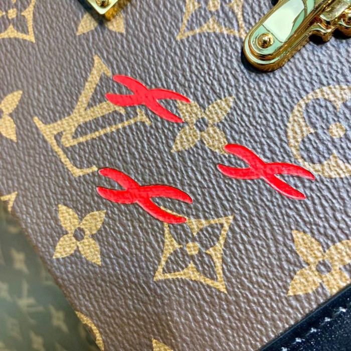 Louis Vuitton Box Leather Shoulder Bag #nigo56864