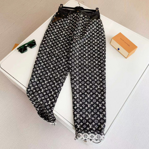 Louis Vuitton Women's Black Pants Long Jeans  #nigo56439