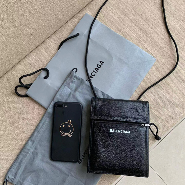 Balenciaga NIGO Leather Small Crossbody Bag #nigo56763