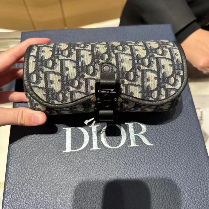 Dior Canvas Long Printed One Shoulder Crossbody Bag #nigo94413