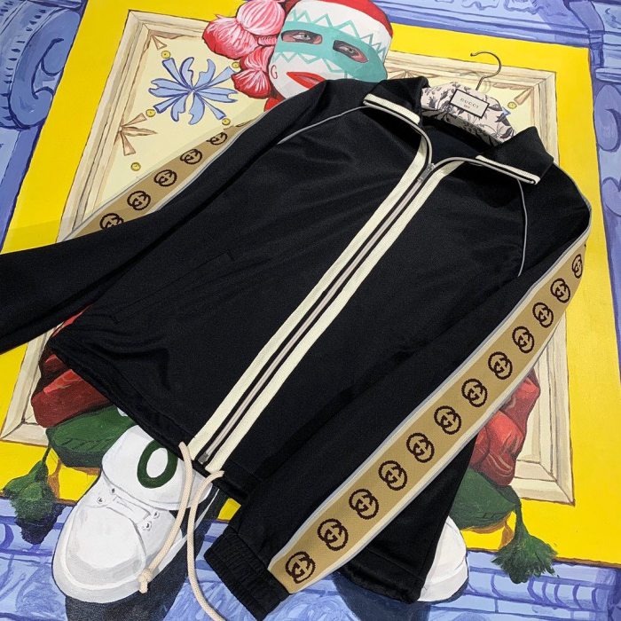 GUCCI Classic LOGO Pattern Casual Pants Jacket Suit #nigo6796