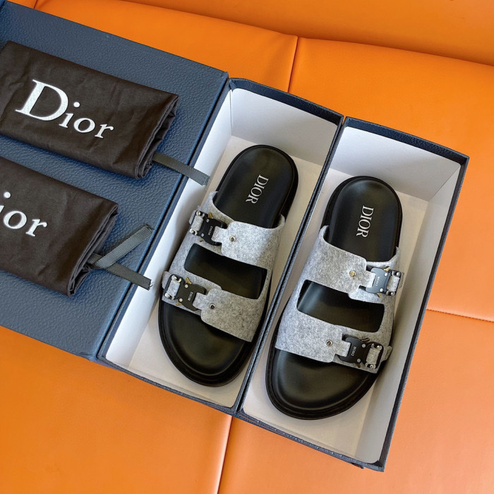 Dior NIGO Buckle Sandals Slippers Shoes #nigo94438