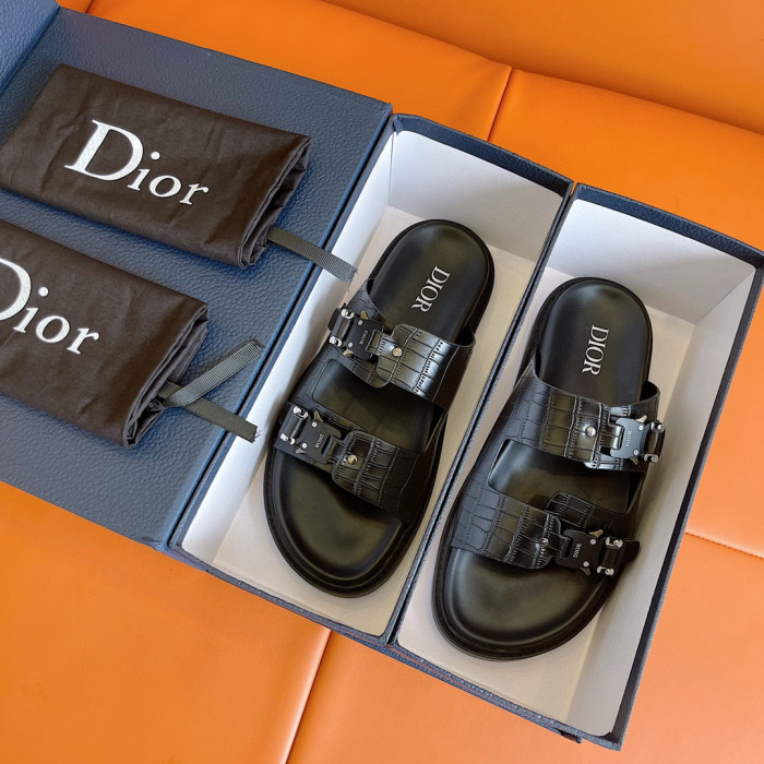 Dior NIGO Buckle Sandals Slippers Shoes #nigo94438