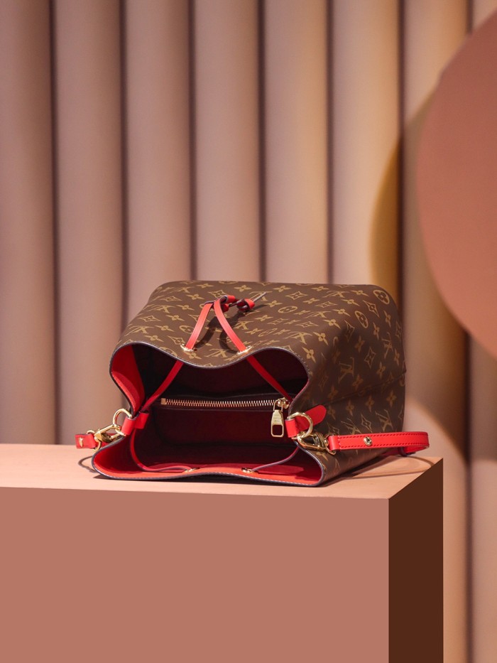 Louis Vuitton NIGO Leather Drawstring Bucket Bag Bags #nigo57175