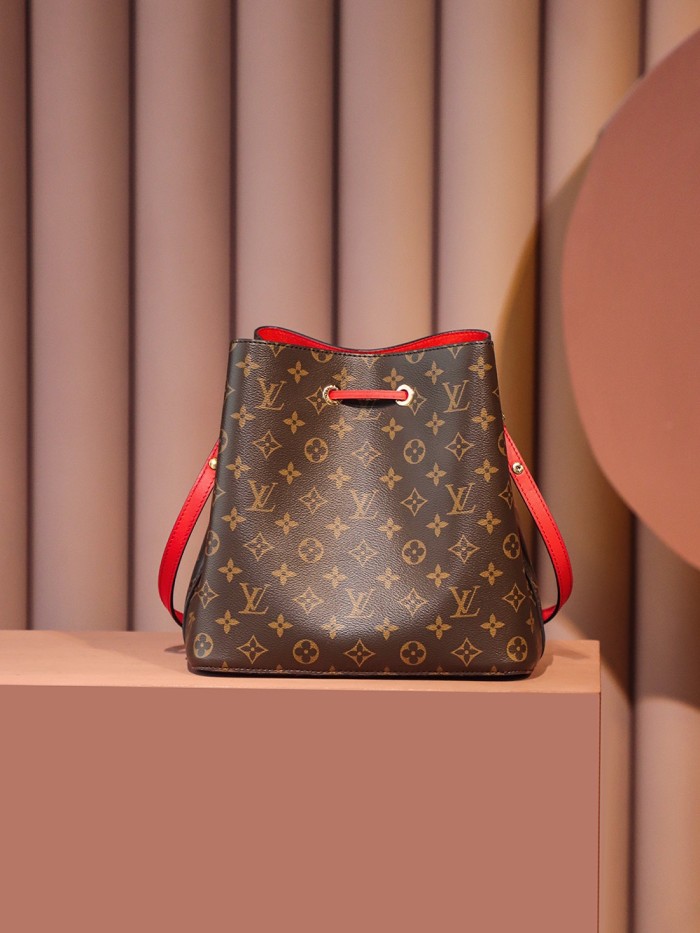 Louis Vuitton NIGO Leather Drawstring Bucket Bag Bags #nigo57175