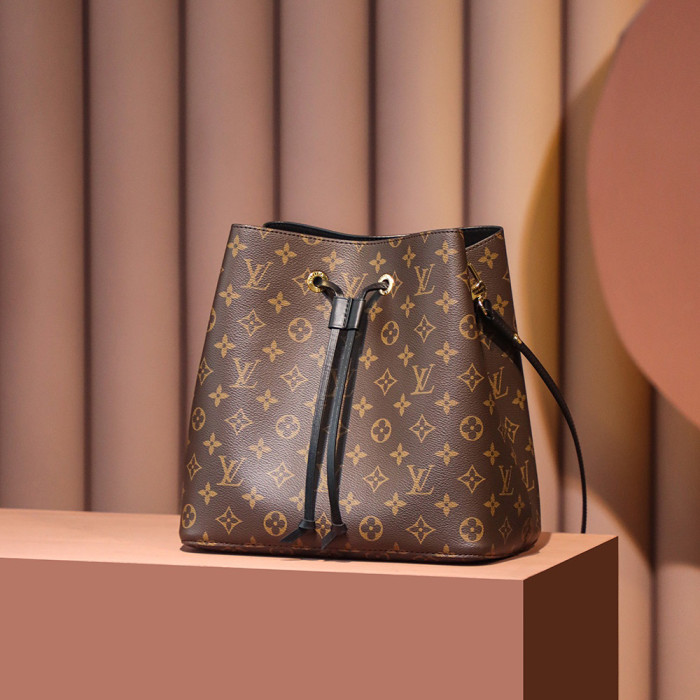 Louis Vuitton NIGO Leather Drawstring Bucket Bag Bags #nigo57175