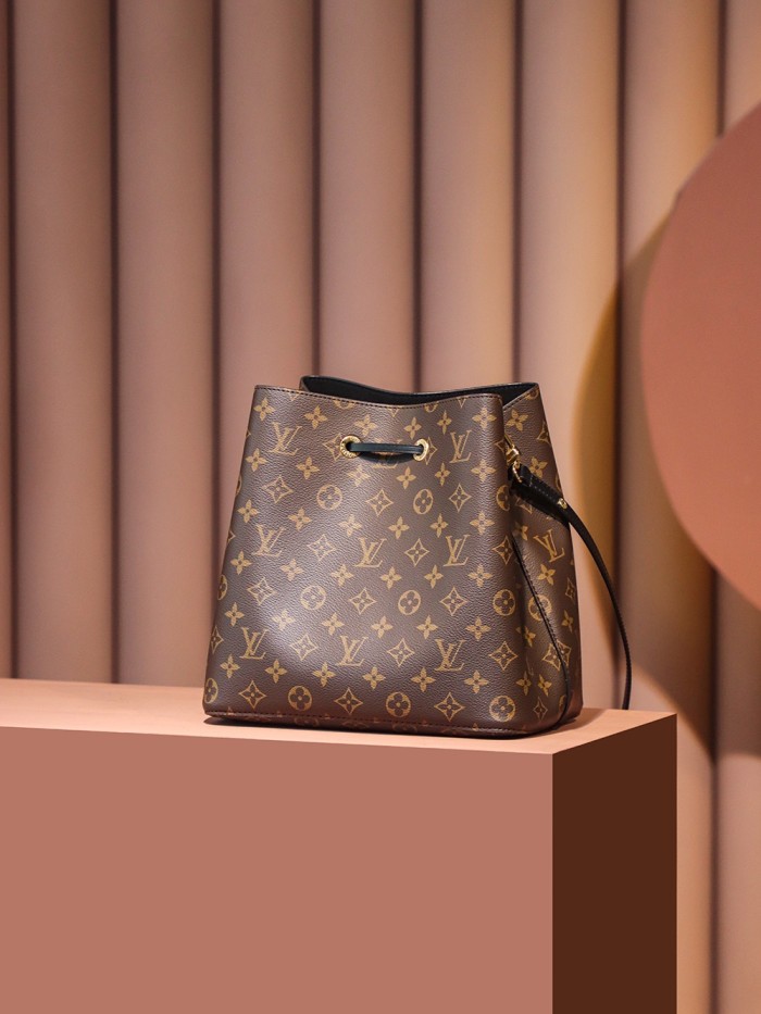 Louis Vuitton NIGO Leather Drawstring Bucket Bag Bags #nigo57175