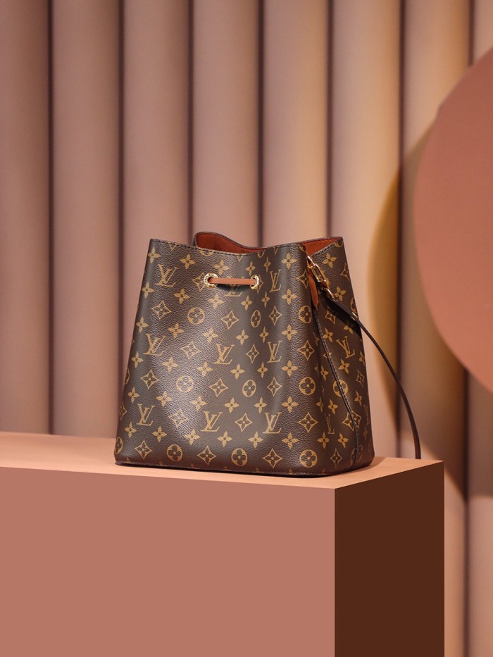 Louis Vuitton NIGO Leather Drawstring Bucket Bag Bags #nigo57175