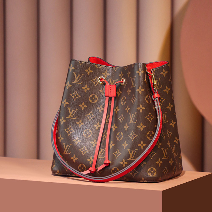 Louis Vuitton NIGO Leather Drawstring Bucket Bag Bags #nigo57175