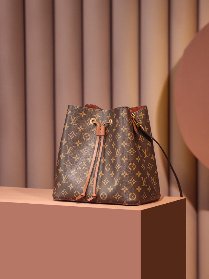 Louis Vuitton NIGO Leather Drawstring Bucket Bag Bags #nigo57175