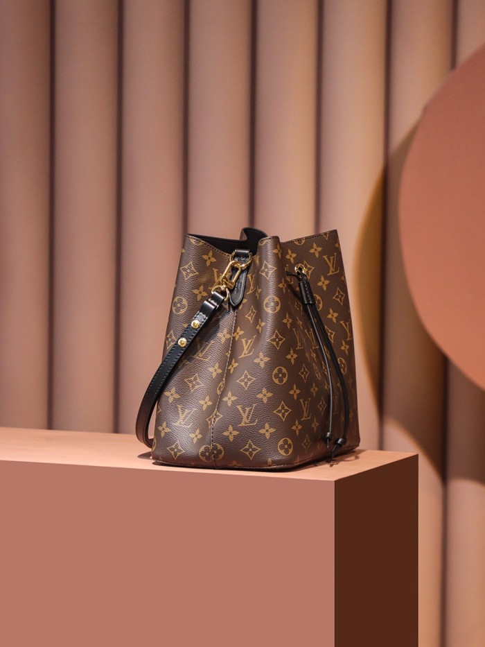 Louis Vuitton NIGO Leather Drawstring Bucket Bag Bags #nigo57175