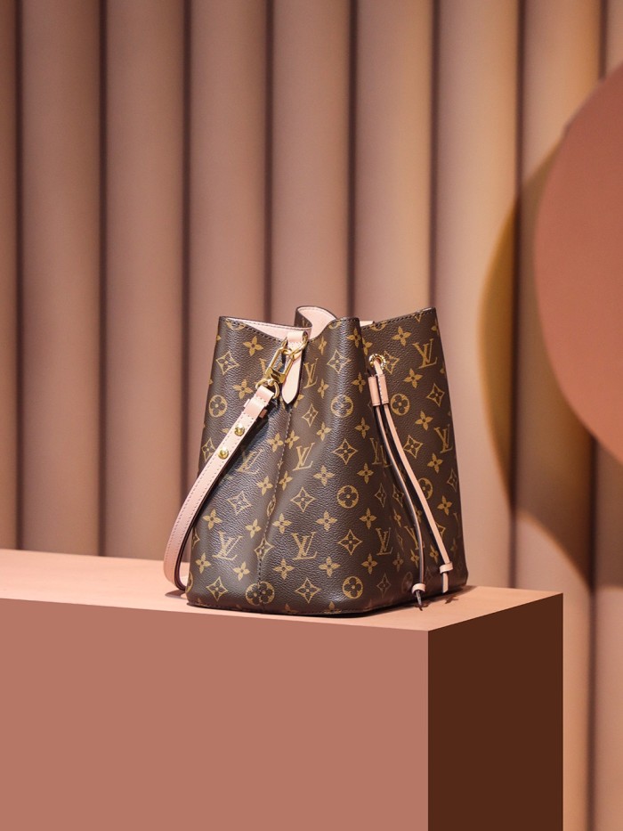 Louis Vuitton NIGO Leather Drawstring Bucket Bag Bags #nigo57175