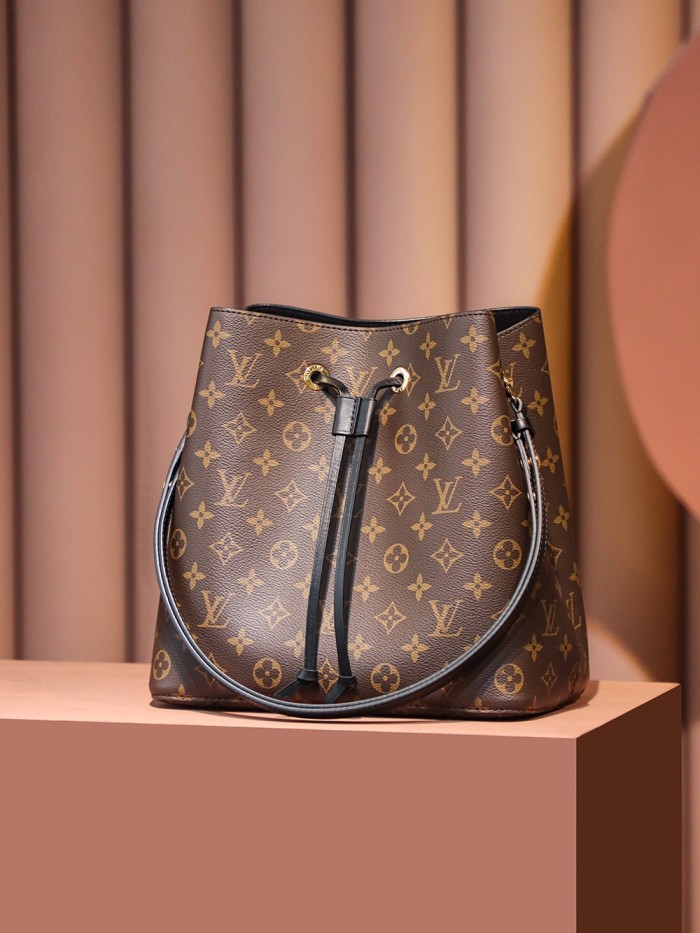 Louis Vuitton NIGO Leather Drawstring Bucket Bag Bags #nigo57175