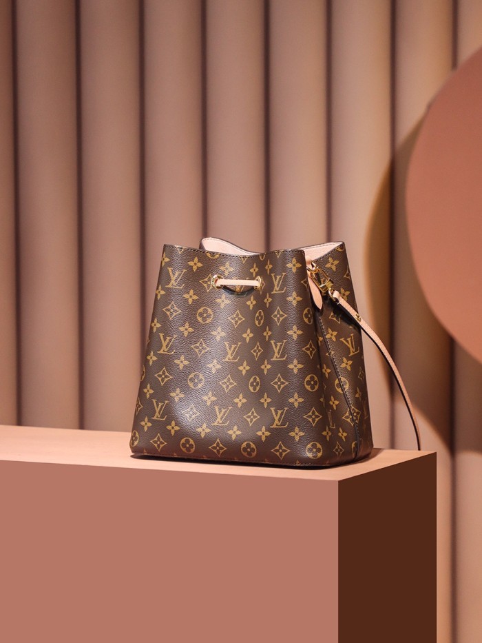 Louis Vuitton NIGO Leather Drawstring Bucket Bag Bags #nigo57175
