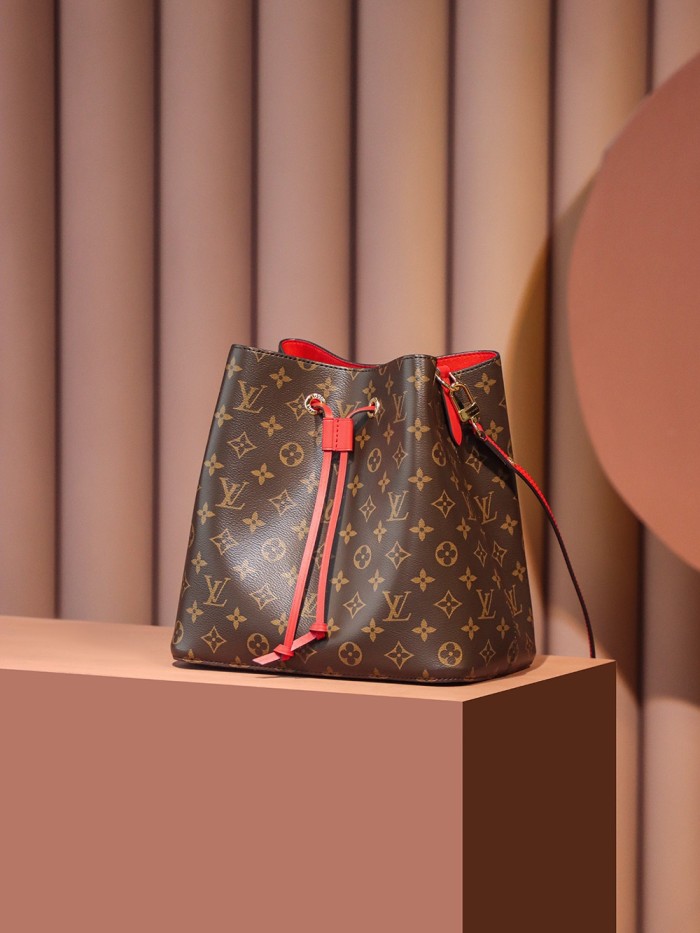 Louis Vuitton NIGO Leather Drawstring Bucket Bag Bags #nigo57175
