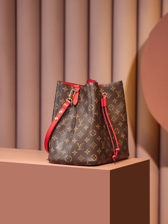 Louis Vuitton NIGO Leather Drawstring Bucket Bag Bags #nigo57175