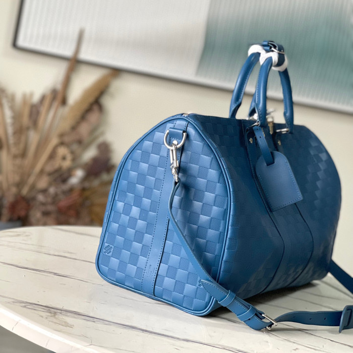 Louis Vuitton NIGO Leather Handbag Travel Bag #nigo94459