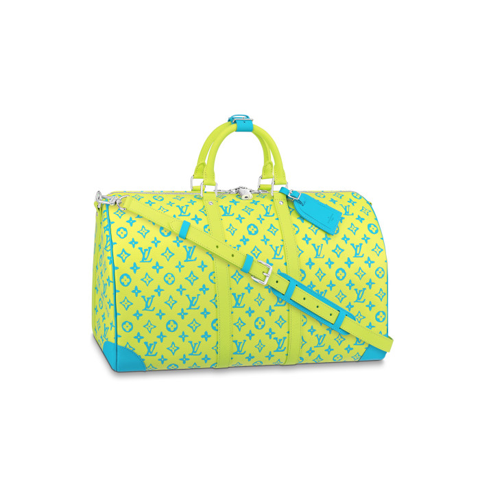 Louis Vuitton NIGO Leather Handbag Travel Bag #nigo94459