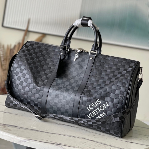Louis Vuitton NIGO Leather Handbag Travel Bag #nigo94459