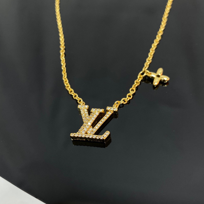 Louis Vuitton NIGO Gold Decoration Paired With Necklace Bracelet Set #nigo94428