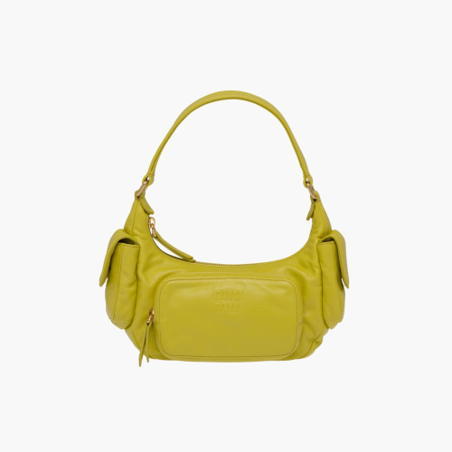 Miu Miu NIGO Candy Colored Leather Face Crossbody Underarm Bag #nigo57425