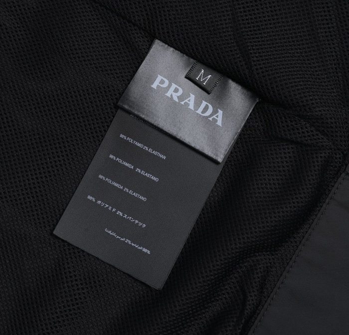 PRADA NIGO Nylon Short Sleeved Large Pocket Short Sleeved Buttoned shirt T-Shirt #nigo94482