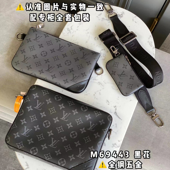Louis Vuitton Men's Leather Shoulder Crossbody Bags Shoulder Bag Bags #nigo54295