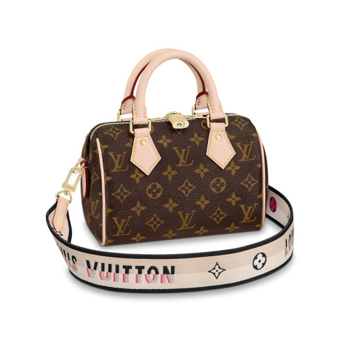 louis  NIGO Printed Logo Adjustable Embroidered Shoulder Strap Canvas And Leather Crossbody Bag Shoulder Bag #nigo51245