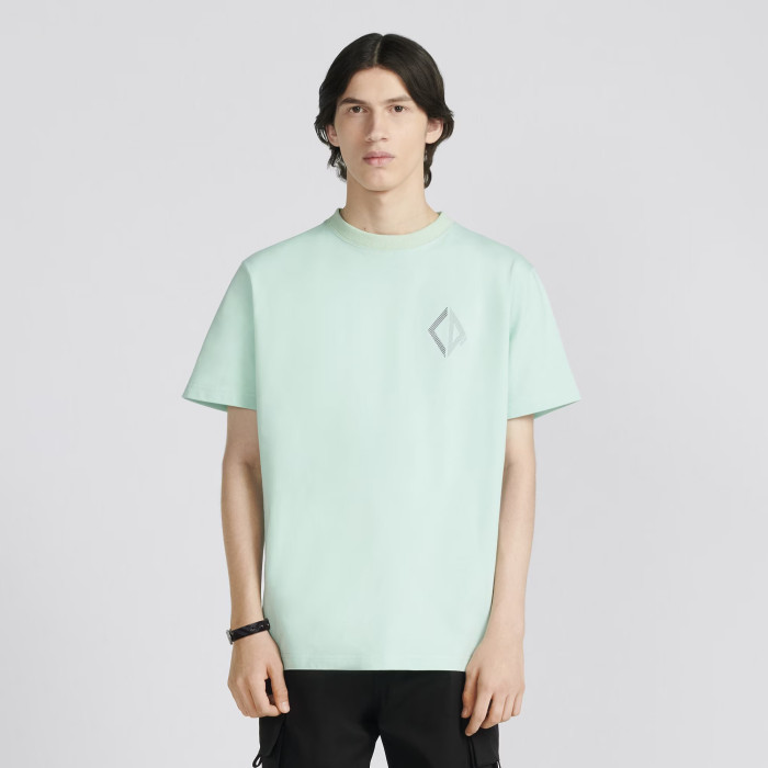 Dior NIGO Cotton Round Neck Short Sleeve T-shirt #nigo94472