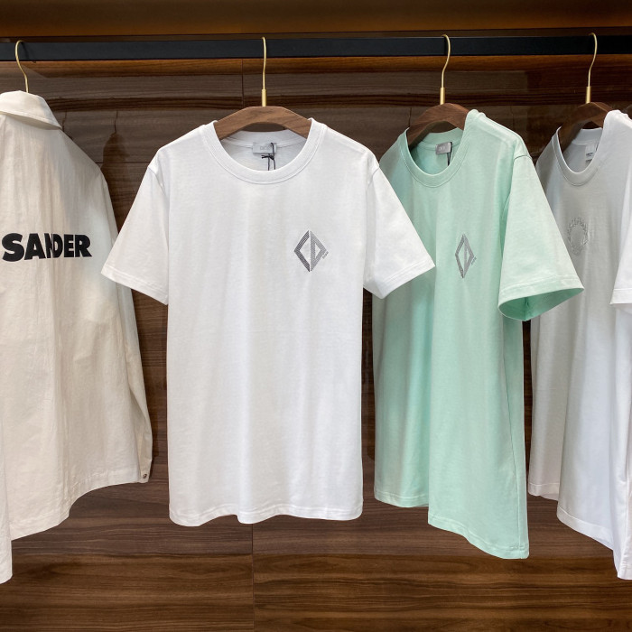 Dior NIGO Cotton Round Neck Short Sleeve T-shirt #nigo94472