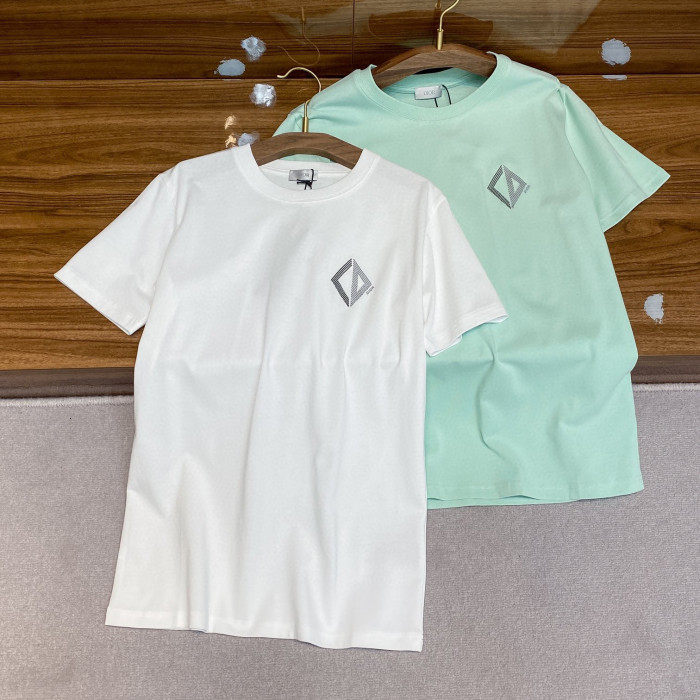 Dior NIGO Cotton Round Neck Short Sleeve T-shirt #nigo94472
