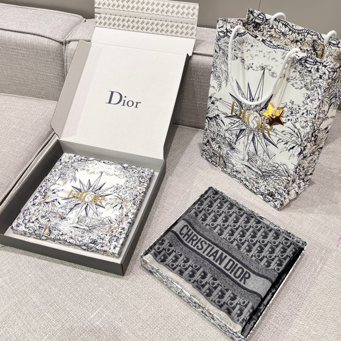 DIOR NIGO Women's Decorative Scarf #nigo57572