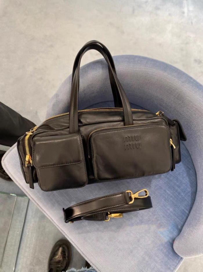 MIU MIU NIGO Handheld Leather Bag #nigo57615