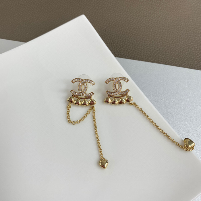 Chanel NIGO Gold Style Earrings #nigo84115