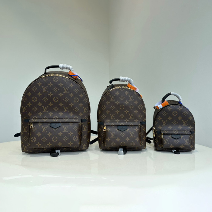 Louis Vuitton NIGO Leather Brown Backpack Bag #nigo57481