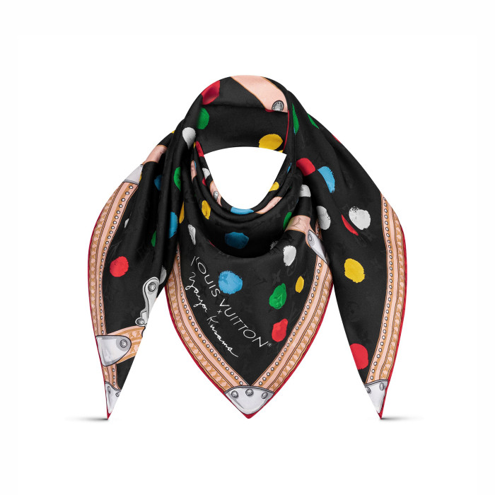 Louis Vuitton NIGO Polka Dot Decorative Square Scarf #nigo57696