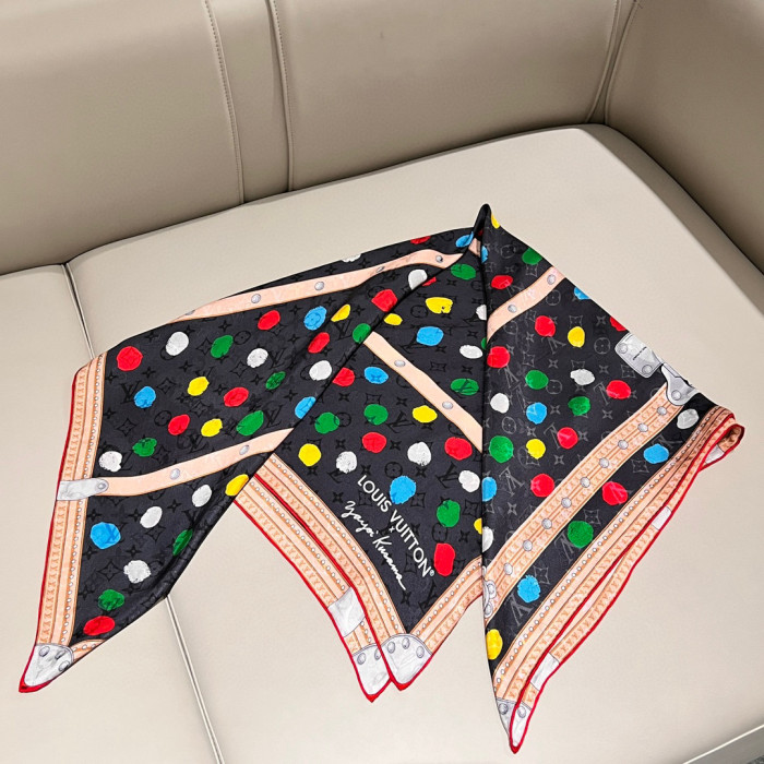 Louis Vuitton NIGO Polka Dot Decorative Square Scarf #nigo57696