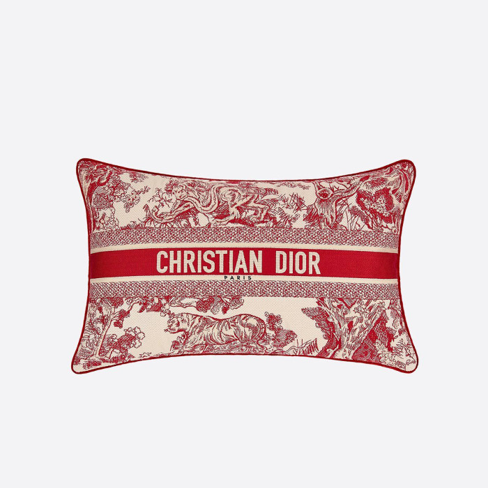 Dior NIGO Rectangular Cushion Square Outdoor Pillow #nigo2688