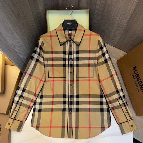 Burberry NIGO Checkered Long Sleeved Button Up Top #nigo57751