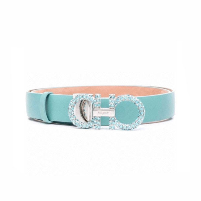 NIGO Ferragamo Bright Diamond Waistband Belt #nigo57778