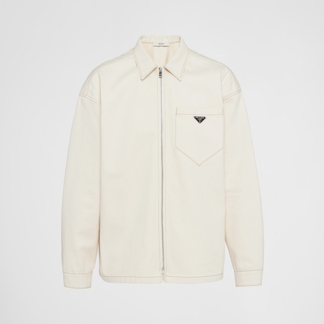 Prada NIGO White Denim Jacket #nigo94675