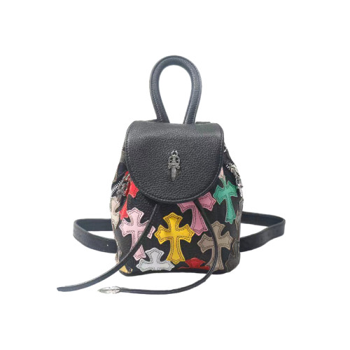 Chrome Hearts NIGO Women's Small Leather Backpack Bag #nigo94258