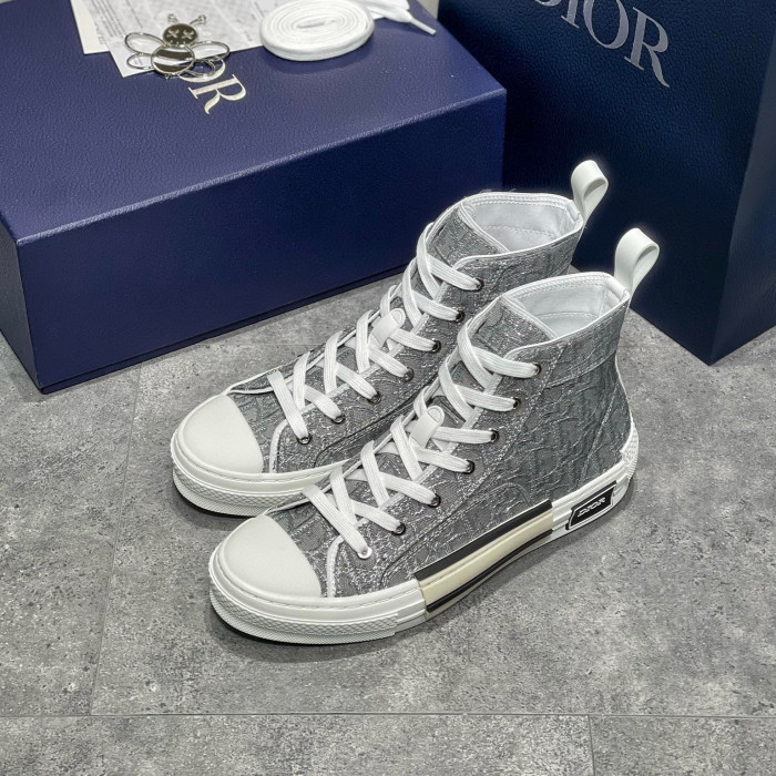 Dior NIGO Canvas Lace Up Casual Sports Shoes #nigo94468
