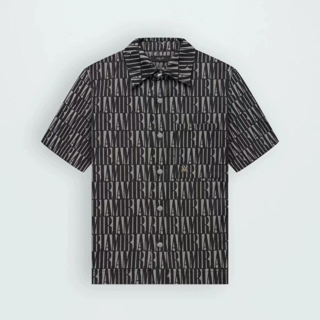 Amiri Short sleeved buttoned shirt T-shirt #nigo94741