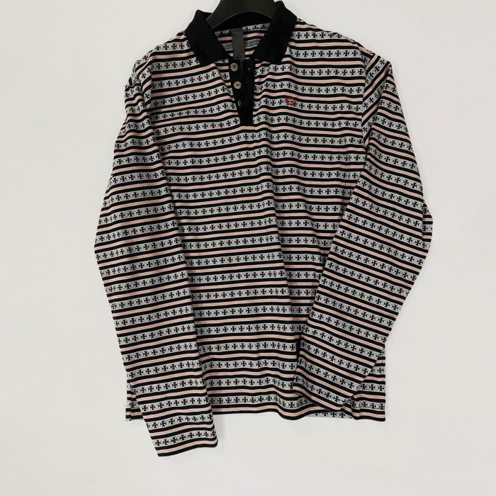 Chrome Hearts Men's Striped Sweater Pullover #nigo94771